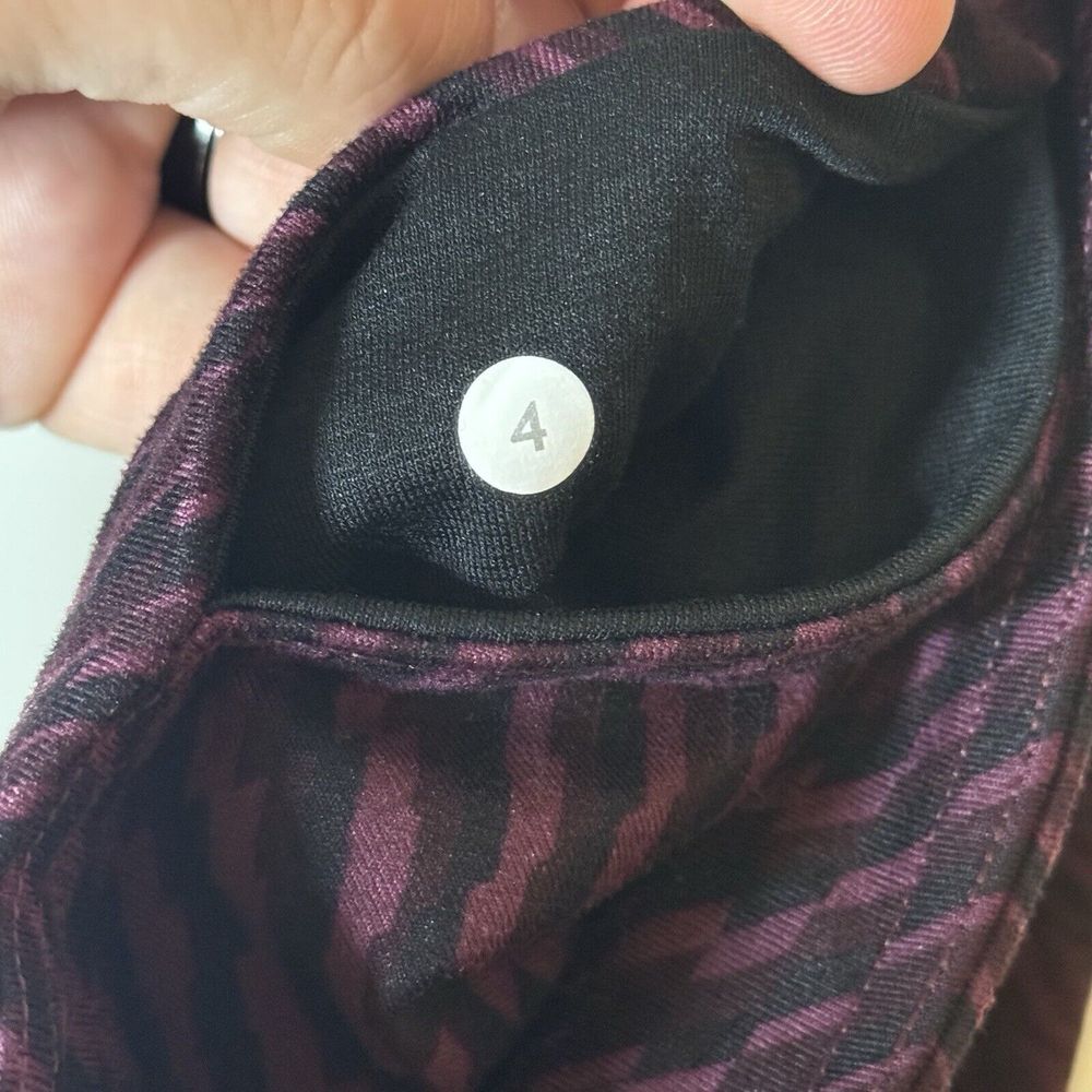 Lululemon Align Womens Size 6 Purple Stretch Tight Leggings‎ - Picture 3 of 5